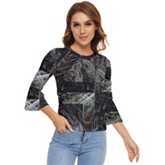 Brakkett Bell Sleeve Top