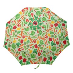 Vegetables Love Folding Umbrellas by designsbymallika