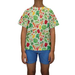 Vegetables Love Kids  Short Sleeve Swimwear by designsbymallika