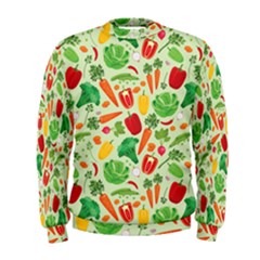 Vegetables Love Men s Sweatshirt by designsbymallika