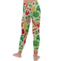 Vegetables Love Kids  Lightweight Velour Leggings View4