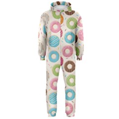 Donuts Love Hooded Jumpsuit (men)  by designsbymallika