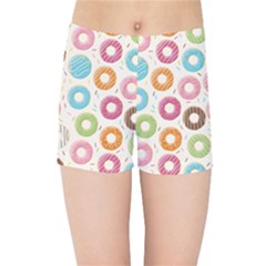 Donuts Love Kids  Sports Shorts by designsbymallika