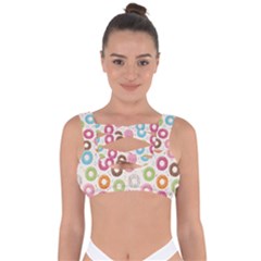 Donuts Love Bandaged Up Bikini Top by designsbymallika