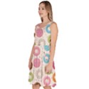 Donuts Love Knee Length Skater Dress With Pockets View2