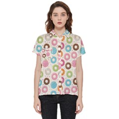 Donuts Love Short Sleeve Pocket Shirt