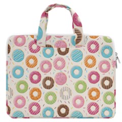 Donuts Love Macbook Pro Double Pocket Laptop Bag (large)