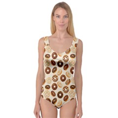 Chocolate Donut Love Princess Tank Leotard  by designsbymallika