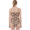 Chocolate Donut Love Cut Out Top Tankini Set View2