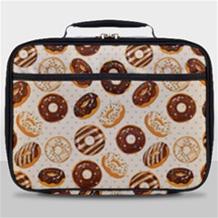 Chocolate Donut Love Full Print Lunch Bag by designsbymallika