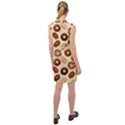 Chocolate Donut Love Sleeveless Shirt Dress View2