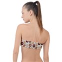 Chocolate Donut Love Classic Bandeau Bikini Top  View2