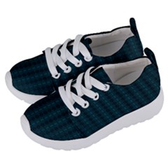 Teal Stripes Kids  Lightweight Sports Shoes