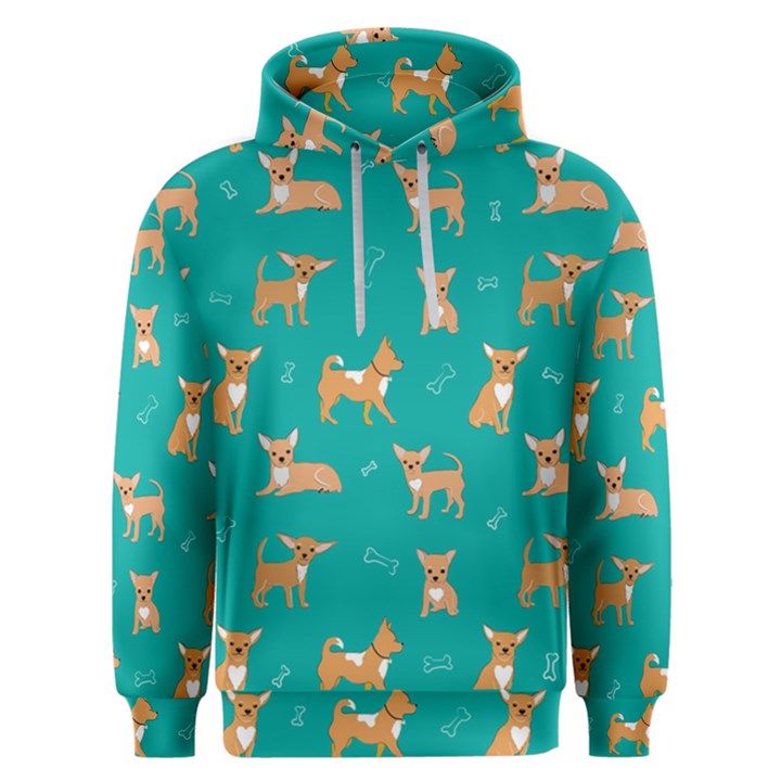 Cute Chihuahua Dogs Men s Overhead Hoodie