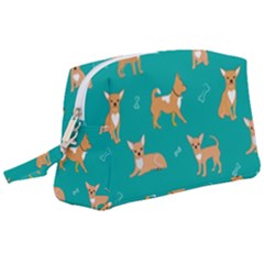 Cute Chihuahua Dogs Wristlet Pouch Bag (large) by SychEva