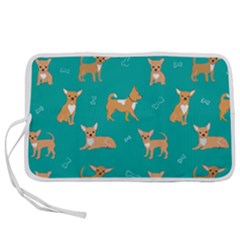 Cute Chihuahua Dogs Pen Storage Case (l) by SychEva