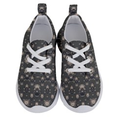 Modern Geometric Ornate Pattern Design Running Shoes by dflcprintsclothing