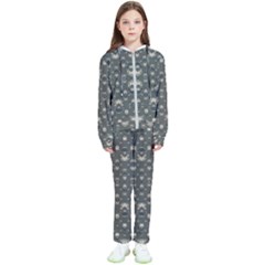 Modern Geometric Ornate Pattern Design Kids  Tracksuit by dflcprintsclothing