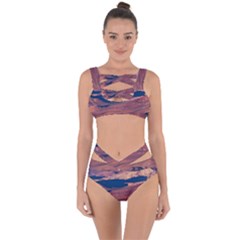 Atacama Desert Aerial View Bandaged Up Bikini Set  by dflcprintsclothing