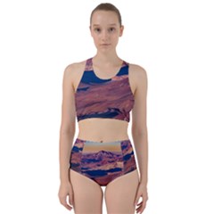 Atacama Desert Aerial View Racer Back Bikini Set by dflcprintsclothing