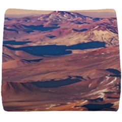 Atacama Desert Aerial View Seat Cushion by dflcprintsclothing