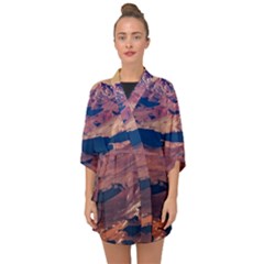 Atacama Desert Aerial View Half Sleeve Chiffon Kimono by dflcprintsclothing