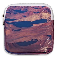 Atacama Desert Aerial View Mini Square Pouch by dflcprintsclothing