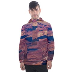 Atacama Desert Aerial View Men s Front Pocket Pullover Windbreaker by dflcprintsclothing