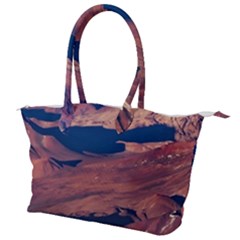 Atacama Desert Aerial View Canvas Shoulder Bag by dflcprintsclothing