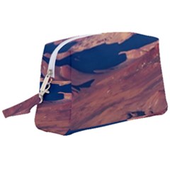 Atacama Desert Aerial View Wristlet Pouch Bag (large) by dflcprintsclothing