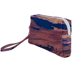 Atacama Desert Aerial View Wristlet Pouch Bag (small) by dflcprintsclothing