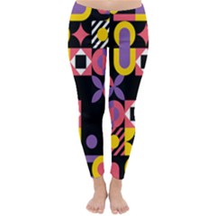 Summer Mosaic Print Classic Winter Leggings