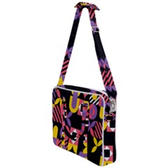 Summer Mosaic Print Cross Body Office Bag by designsbymallika