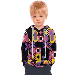 Summer Mosaic Print Kids  Overhead Hoodie by designsbymallika