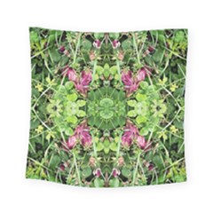 Emerald Patterns Square Tapestry (small)