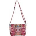 Marbled Butterfly Shoulder Bag with Back Zipper View3