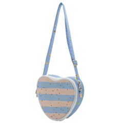 Summer Golden Love Heart Shoulder Bag