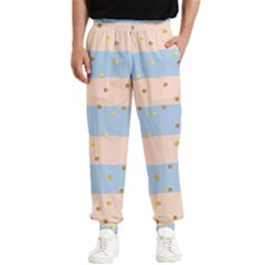 Summer Golden Love Men s Elastic Waist Pants