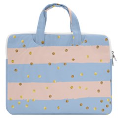 Summer Golden Love Macbook Pro Double Pocket Laptop Bag