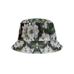 White Bush Repeats Inside Out Bucket Hat (kids)