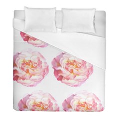 Roses Repeats I Duvet Cover (full/ Double Size) by kaleidomarblingart