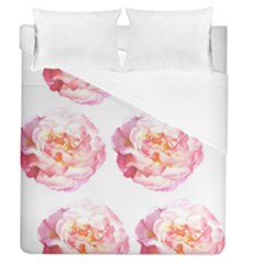 Roses Repeats I Duvet Cover (queen Size) by kaleidomarblingart