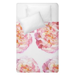 Roses Repeats I Duvet Cover Double Side (single Size) by kaleidomarblingart