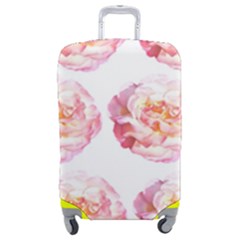 Roses Repeats I Luggage Cover (medium) by kaleidomarblingart