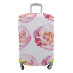 Roses Repeats I Luggage Cover (small) by kaleidomarblingart