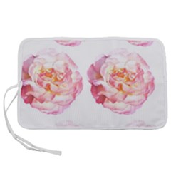 Roses Repeats I Pen Storage Case (l) by kaleidomarblingart