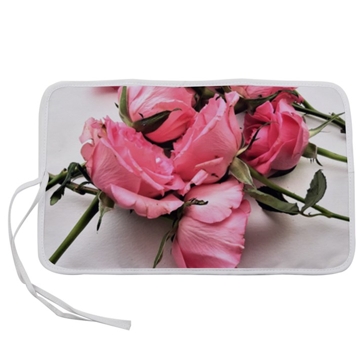 Scattered roses Pen Storage Case (L)