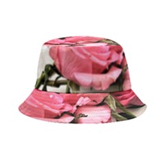 Scattered Roses Bucket Hat by kaleidomarblingart