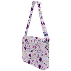 Minimal Floral Pattern Cross Body Office Bag by designsbymallika