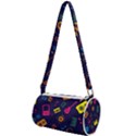 Seamless Musical Pattern Mini Cylinder Bag View1